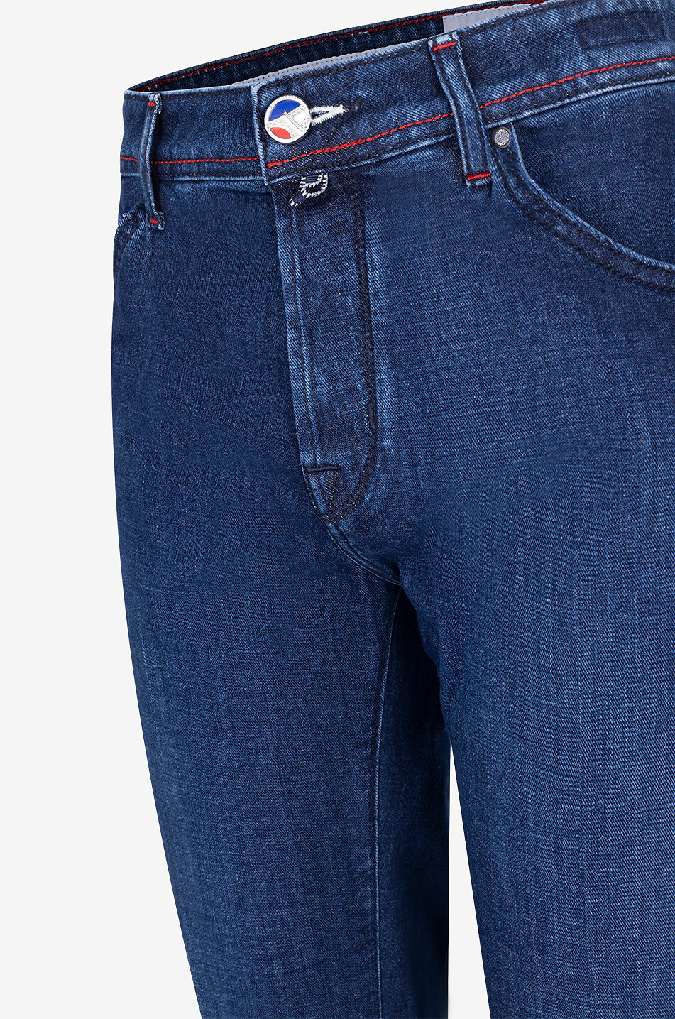 JACOB COHEN Slim Jeans aus Baumwolle Scott Grand Tour Paris Herren DUNKELBLAU 3