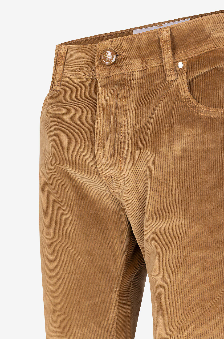 Jeans mit geradem Bein aus Cordsamt Bard