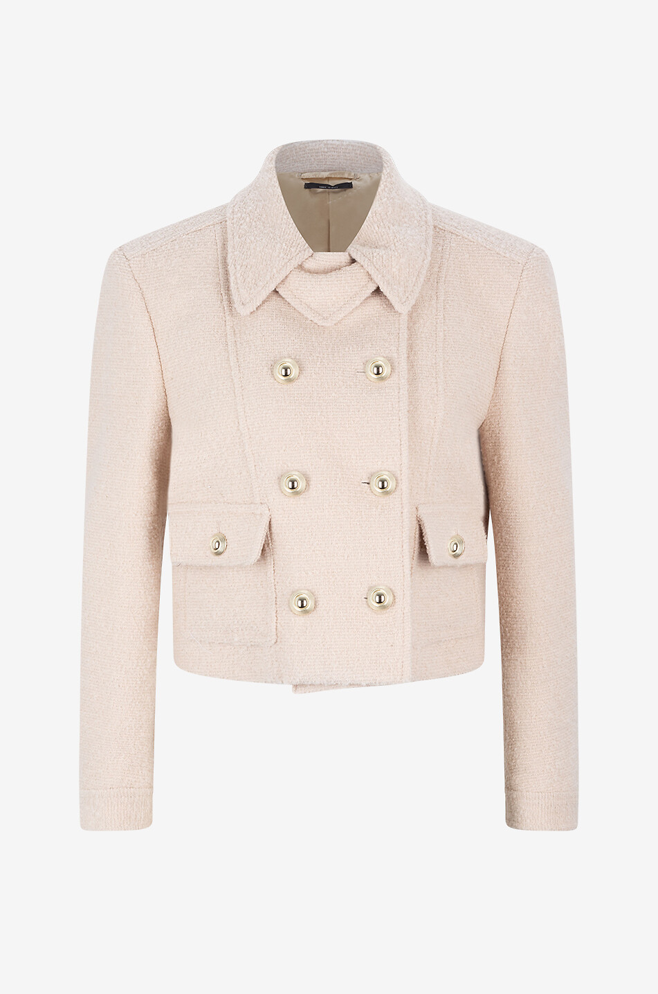 TOM FORD Chasseur bouclé tweed jacket Women Light beige 1