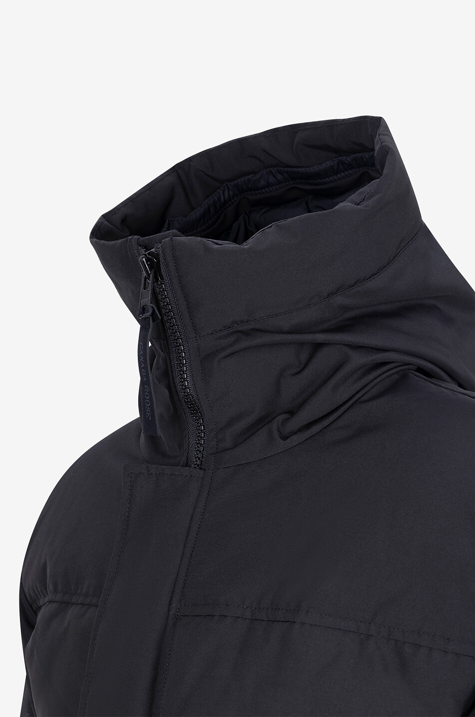 CANADA GOOSE MacMillan Black Label short warm hooded parka Men BLACK 3