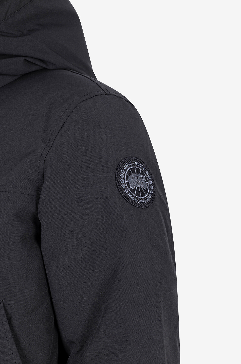 CANADA GOOSE Warmer Parka mit Kapuze Langford Black Label Herren SCHWARZ 3