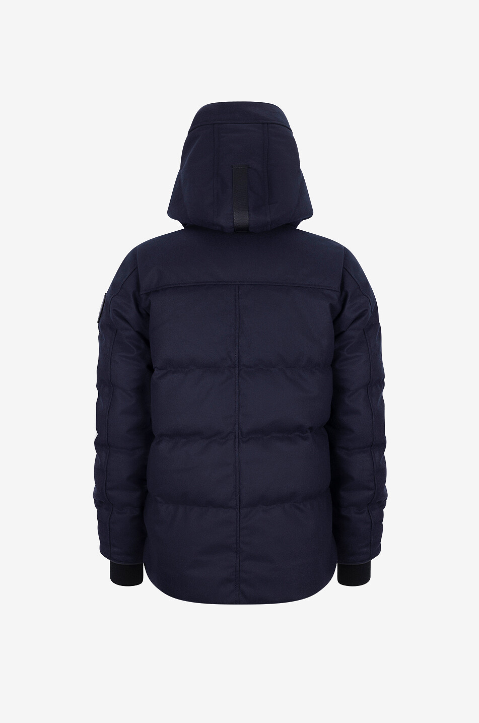 Parka courte en laine recyclee a capuche MacMillan CANADA GOOSE Bongenie