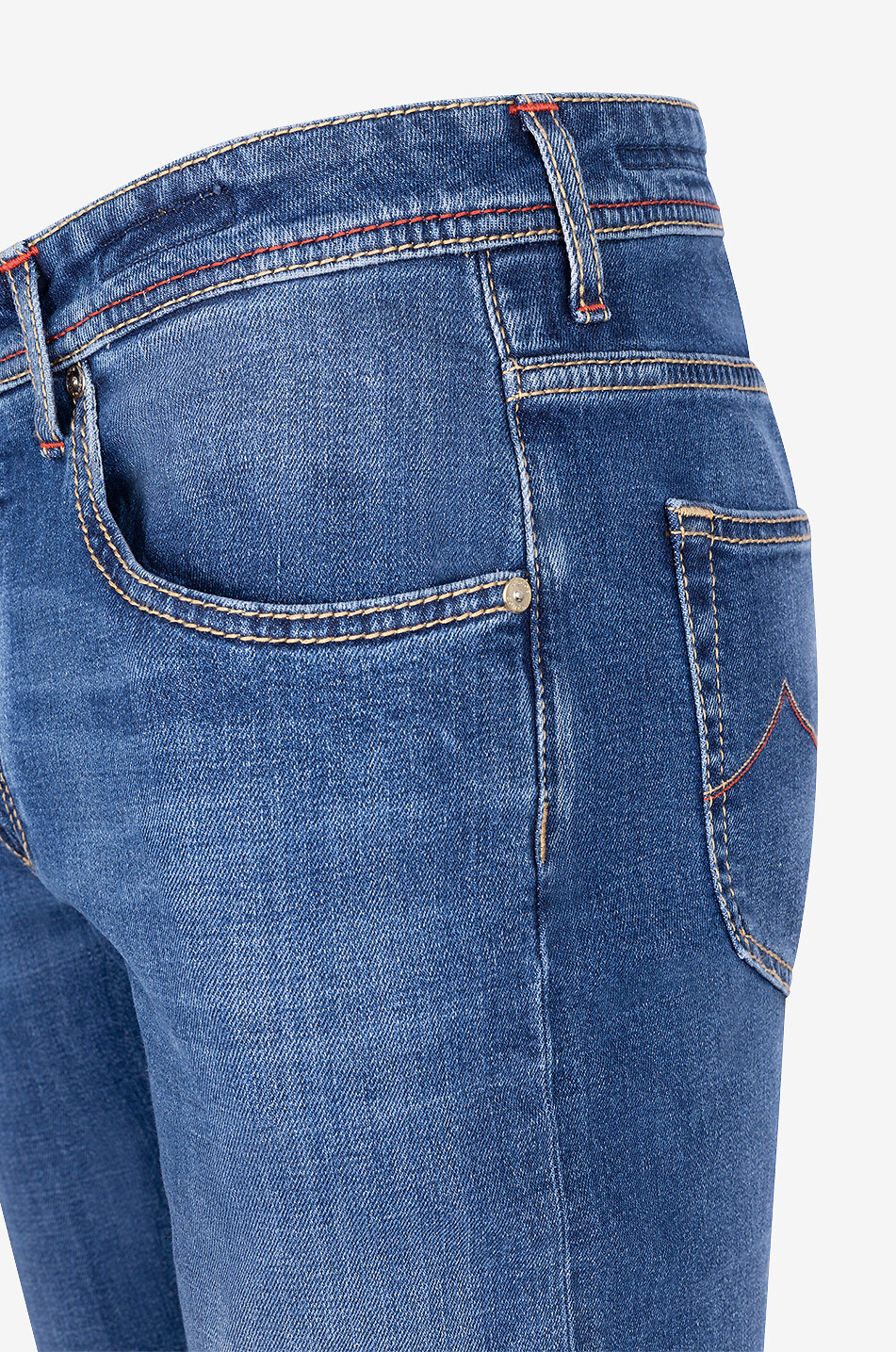 JACOB COHEN Slim Jeans aus Baumwolle Nick Limited Edition Herren MITTELBLAU 7