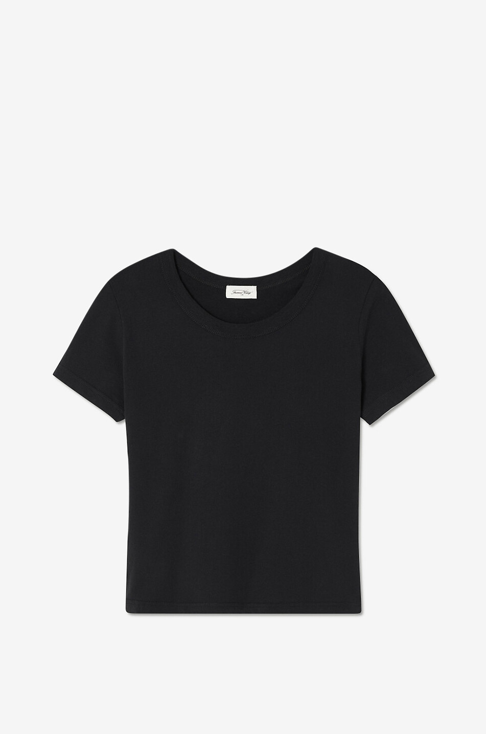 AMERICAN VINTAGE T-shirt à manches courtes en coton Gamipy Femme NOIR 1