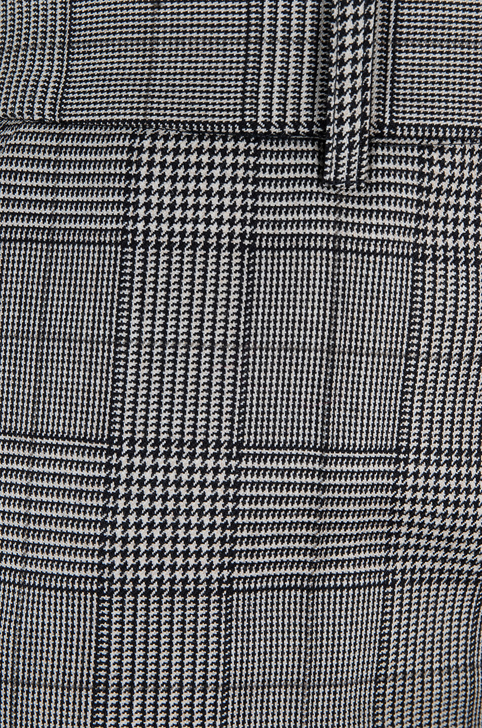 Pantalon évasé en laine