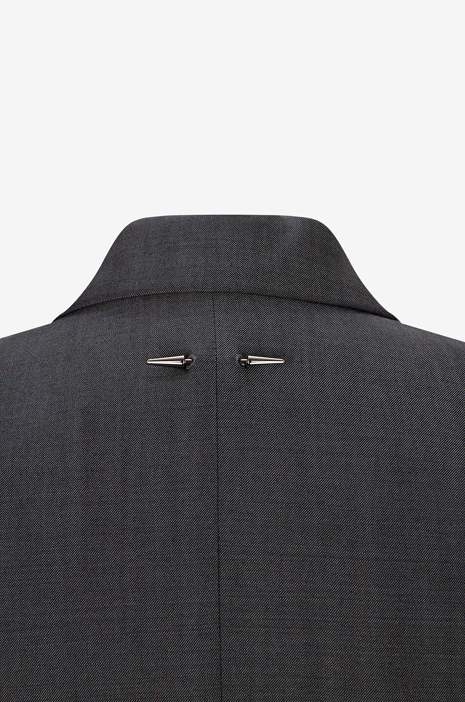 BARBARA BUI Wool suit jacket Women MEDIUM GREY 3