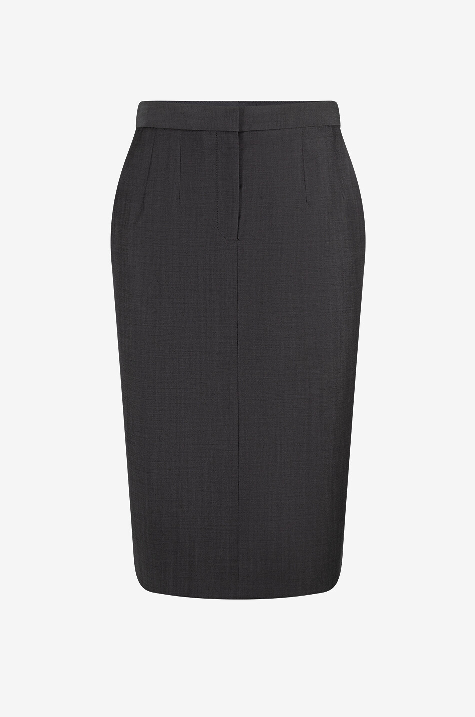 Bleistiftrock aus Wolle