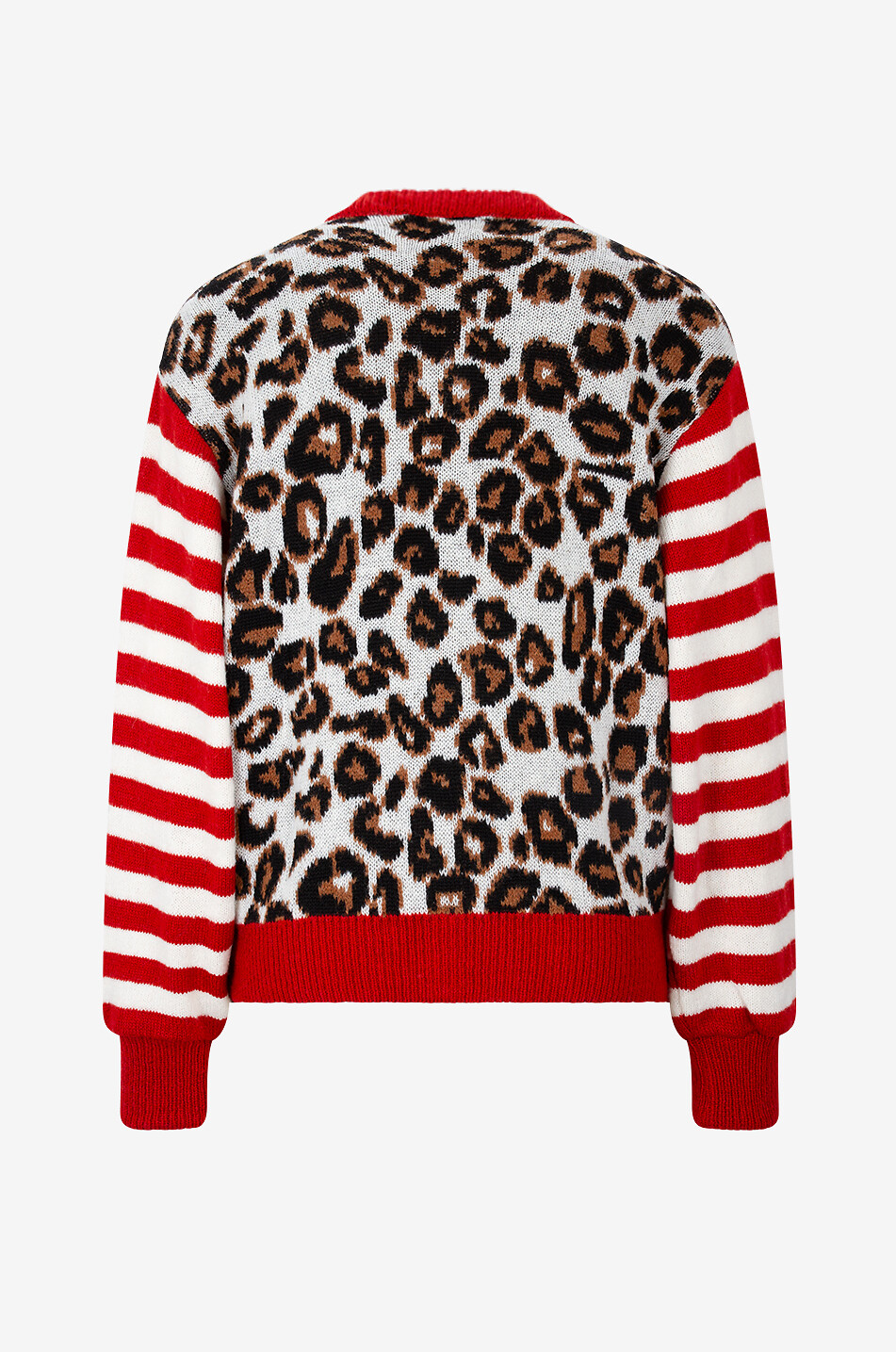 BALZAC PARIS Cardigan jacquard ample Idole Femme ROUGE 2