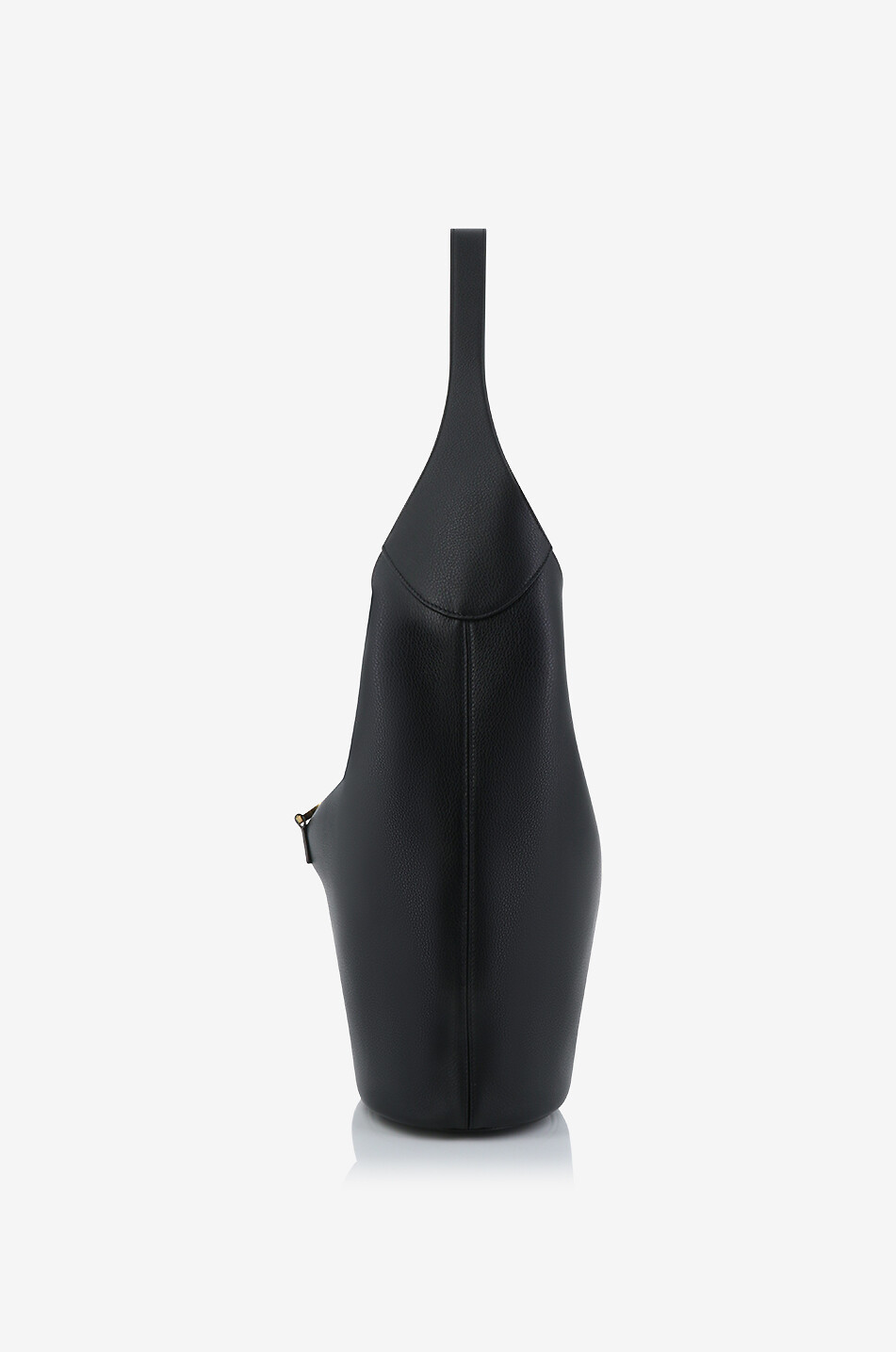 SAINT LAURENT PARIS Hobo-Tasche aus genarbtem Leder Le 5 à 7 Damen SCHWARZ 4