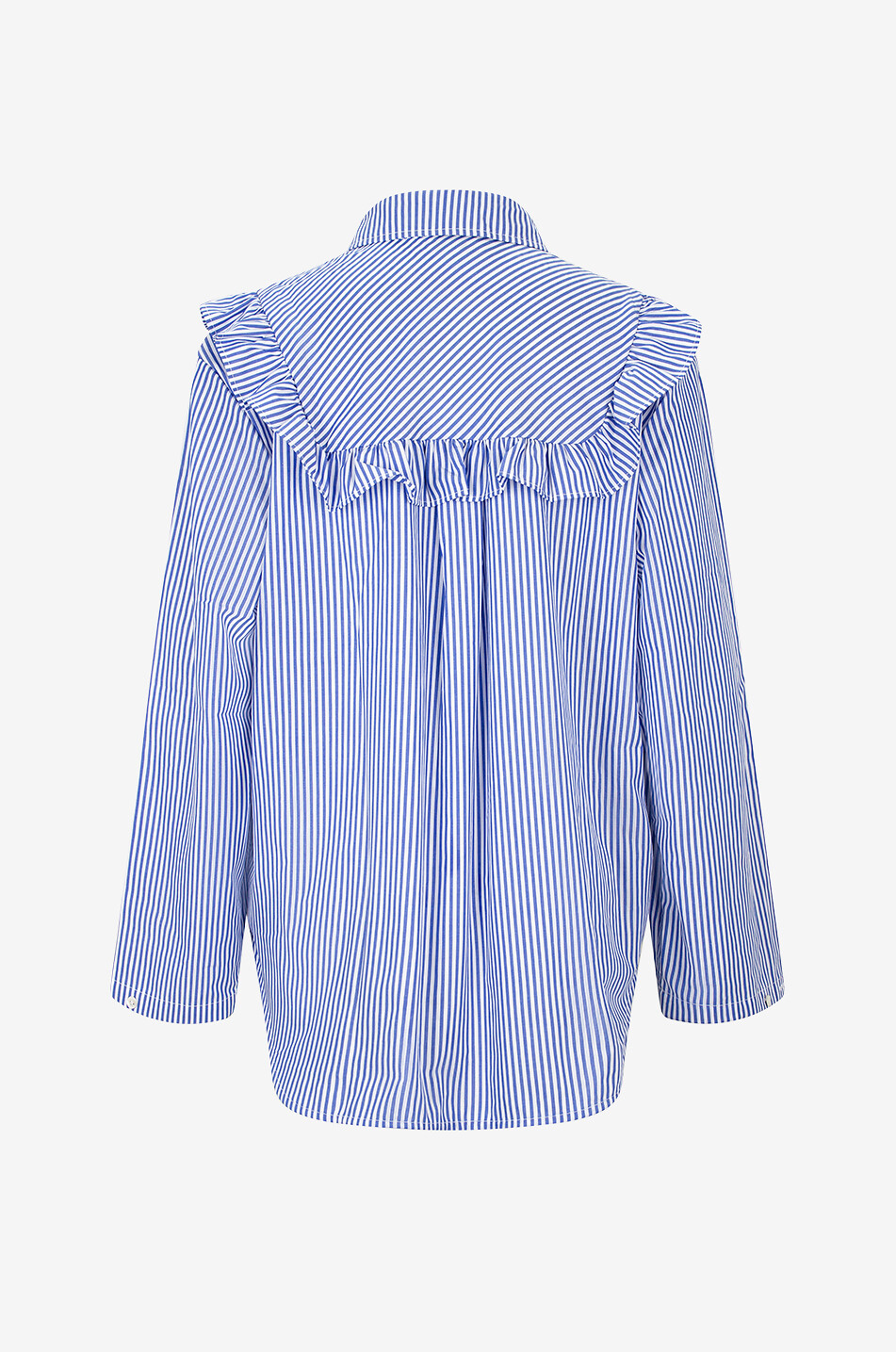 BALZAC PARIS Blouse à manches longues en coton biologique Cassi Femme BLEU 2