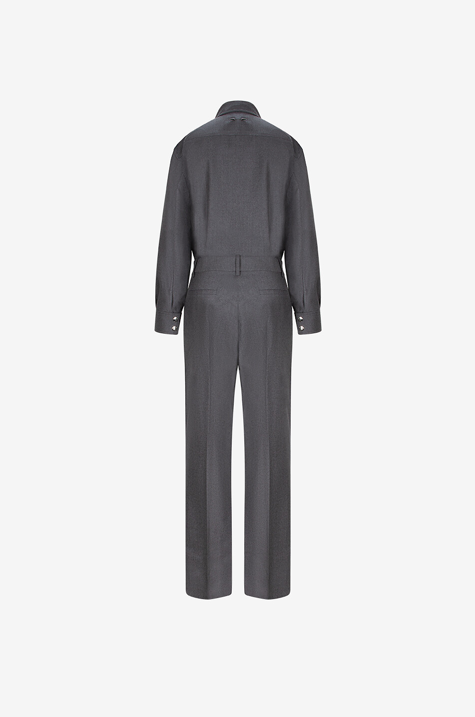 BARBARA BUI Overall aus Wolle Damen GRAU 2