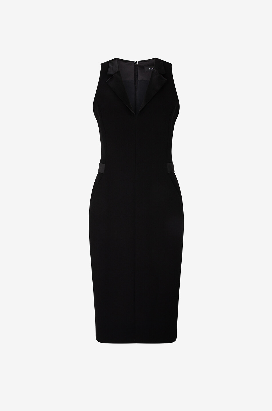 BARBARA BUI Robe midi sans manches Femme NOIR 1