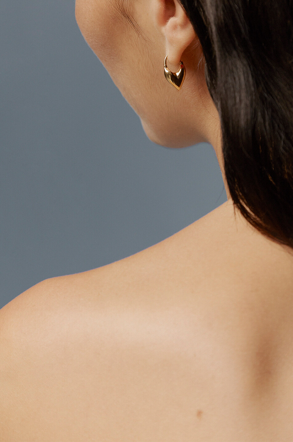 OTIUMBERG Créoles en argent doré Roscida Heart Femme DORE 4