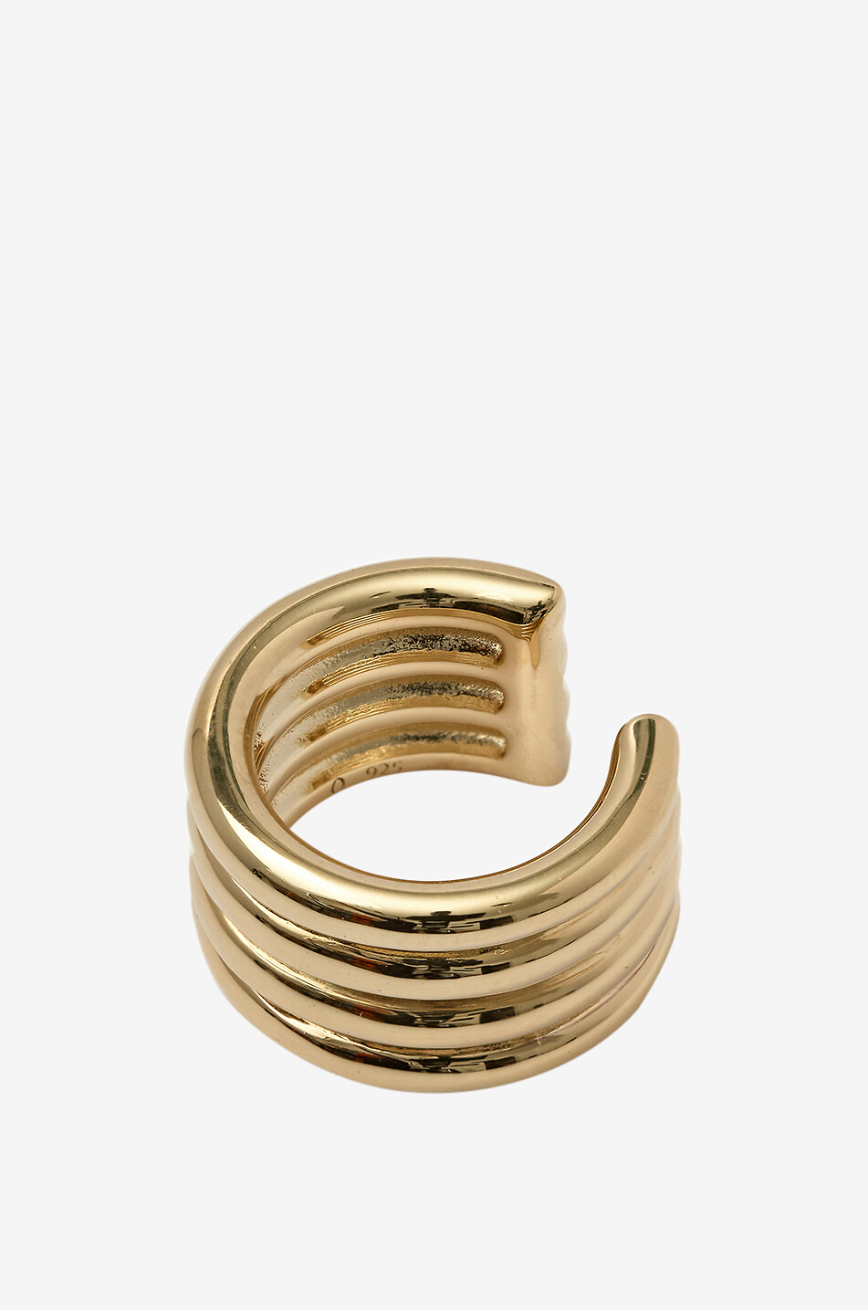 OTIUMBERG Boucle d'oreille de cartilage en argent doré Stratis Cuff Femme DORE 1