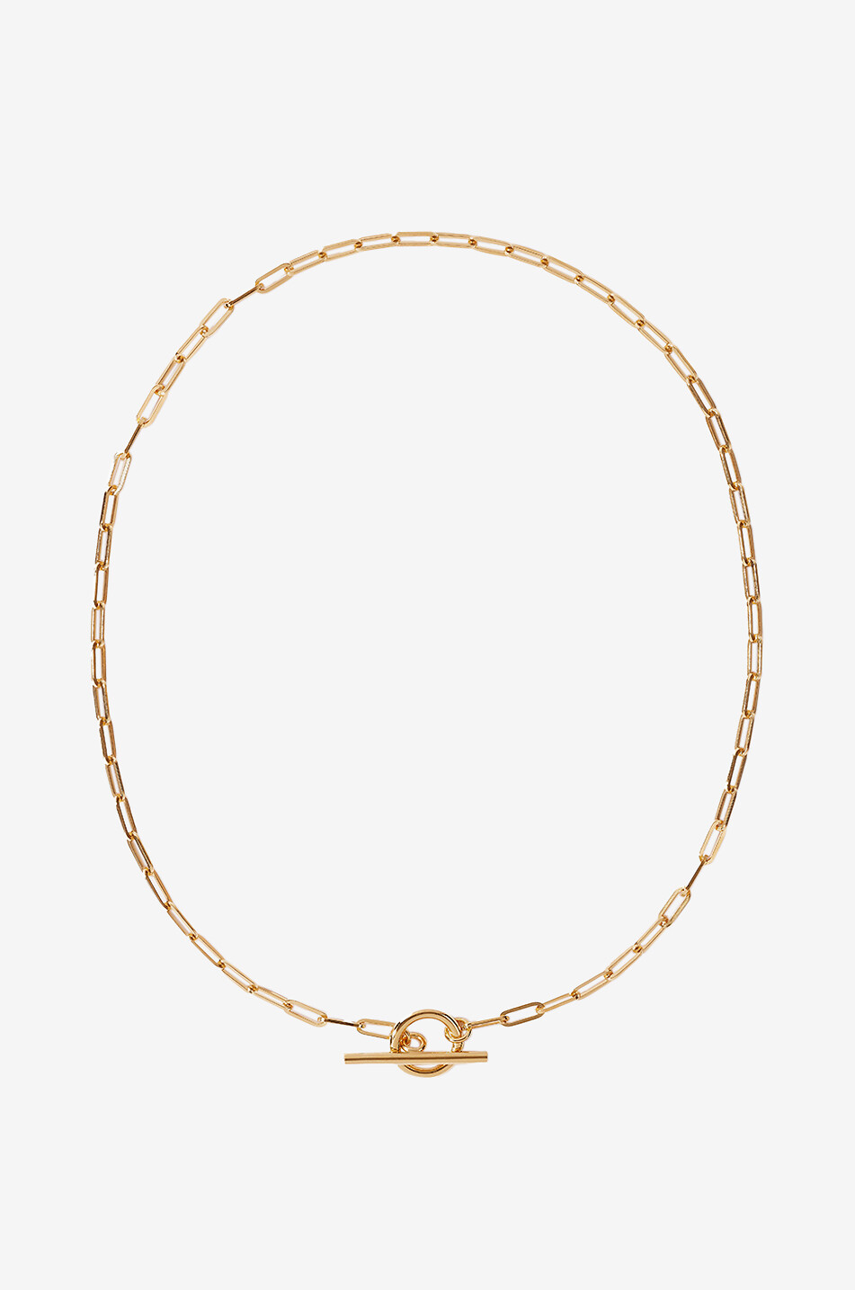 OTIUMBERG Collier ras du cou en argent doré Small Love Link Femme DORE 1