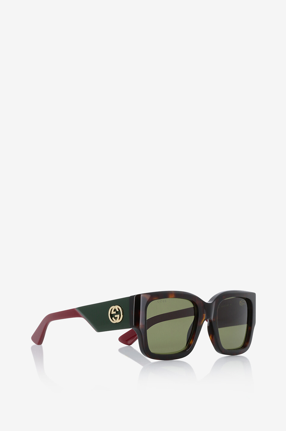 Lunettes de soleil oeil de chat bicolores GG GUCCI Bongenie