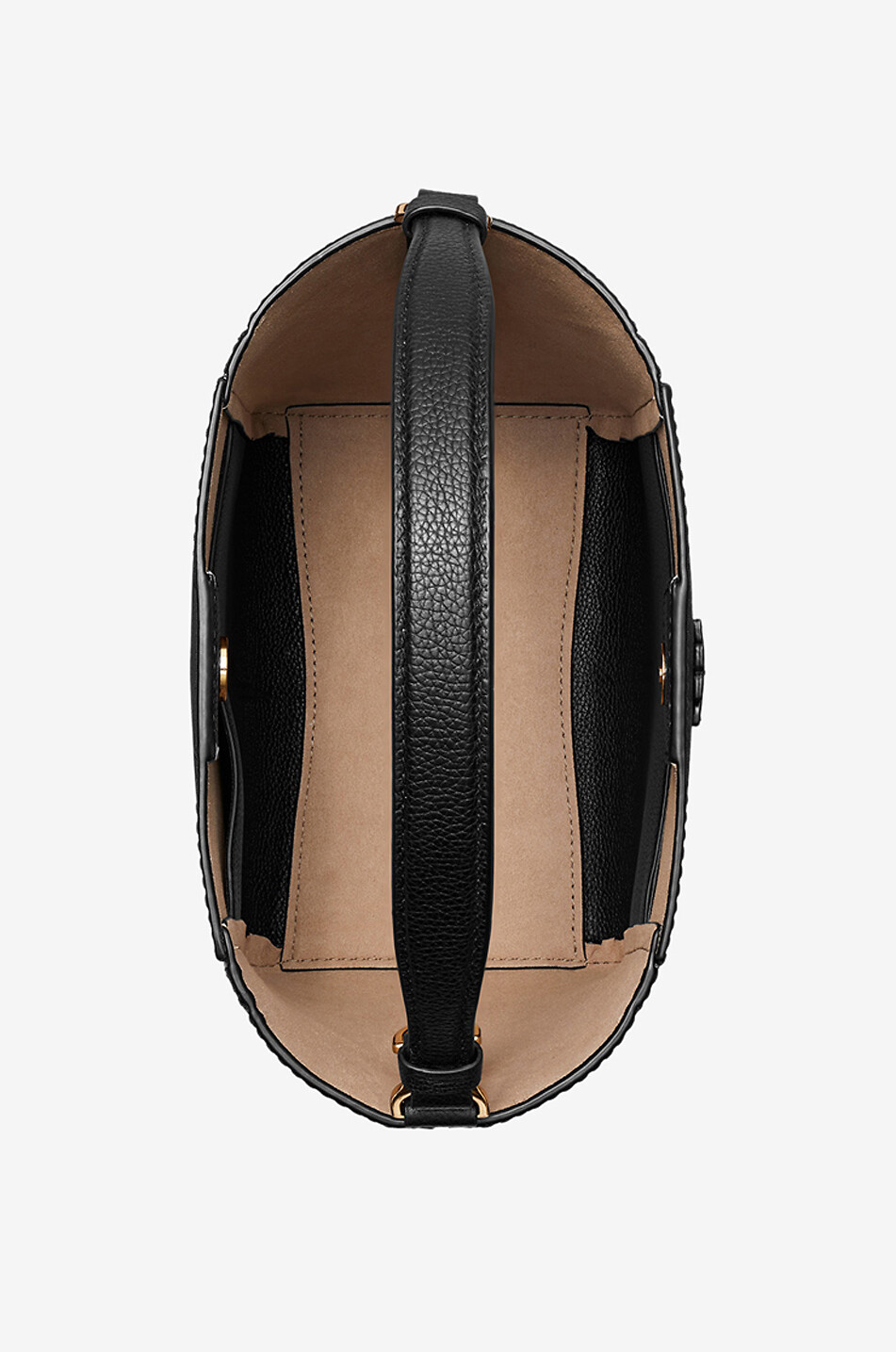 TORY BURCH Sac à main en cuir McGraw Femme NOIR 4