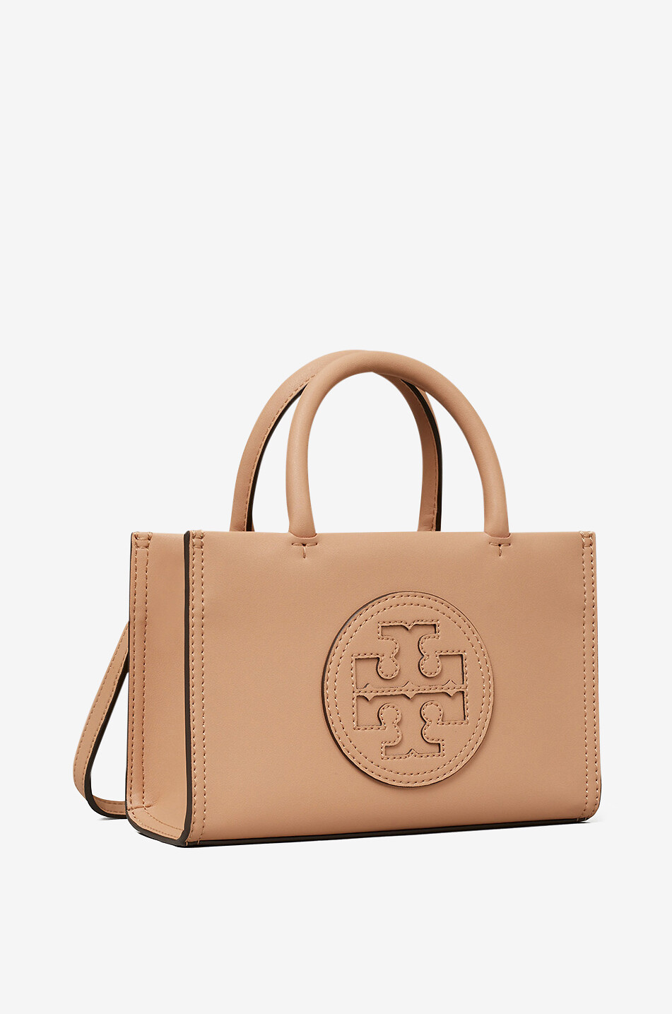 TORY BURCH Ella Bio logo patch handbag Women BEIGE 2