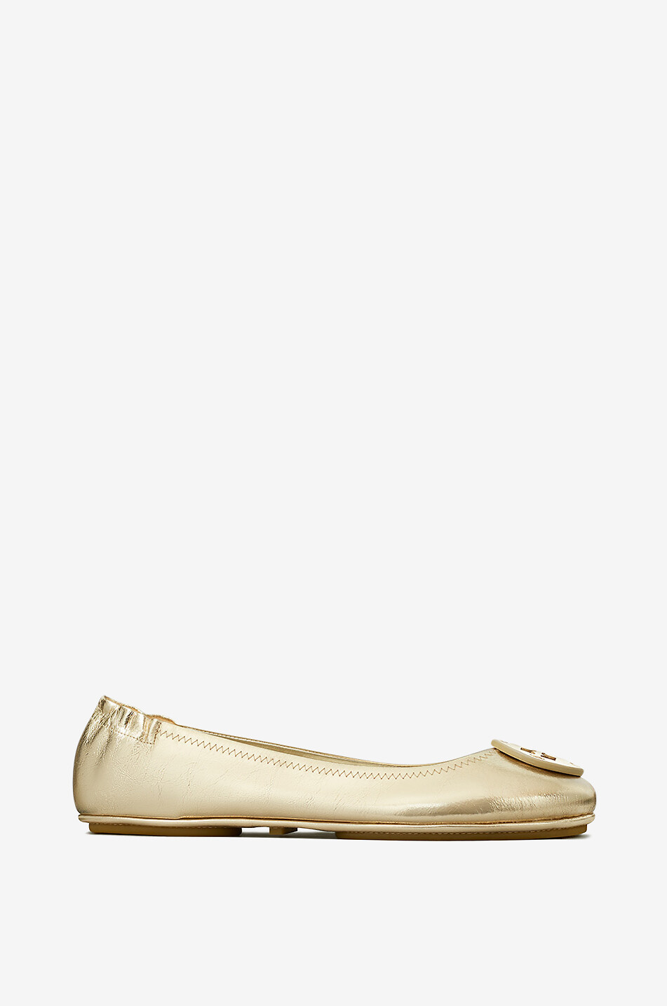 TORY BURCH Minnie round-toe ballet flats Women GOLDEN 1