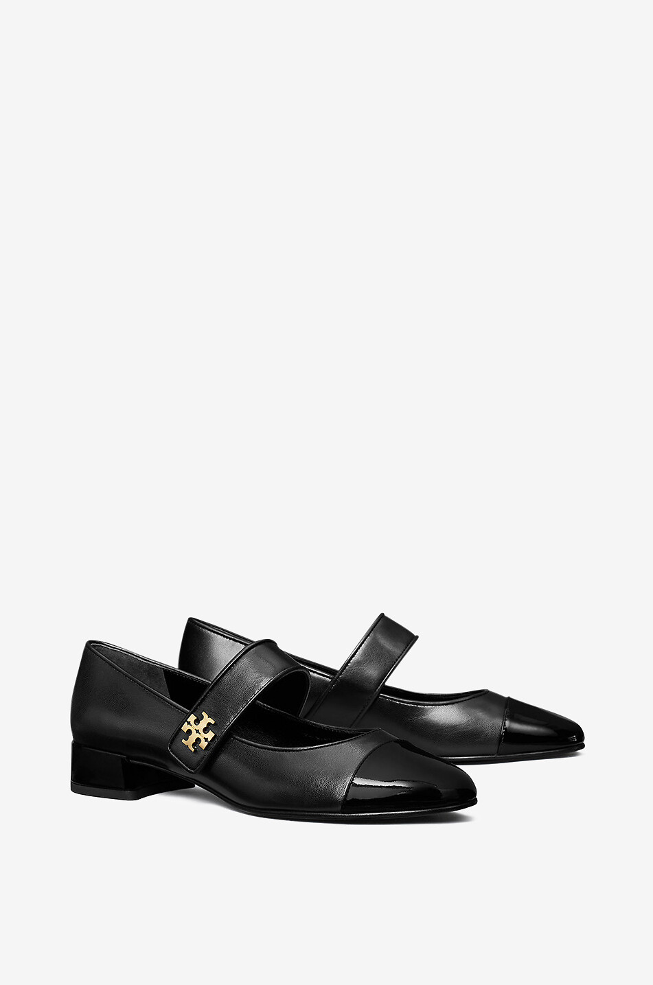 TORY BURCH Babys mit Absatz und kontrastierender Kappe Damen SCHWARZ 2