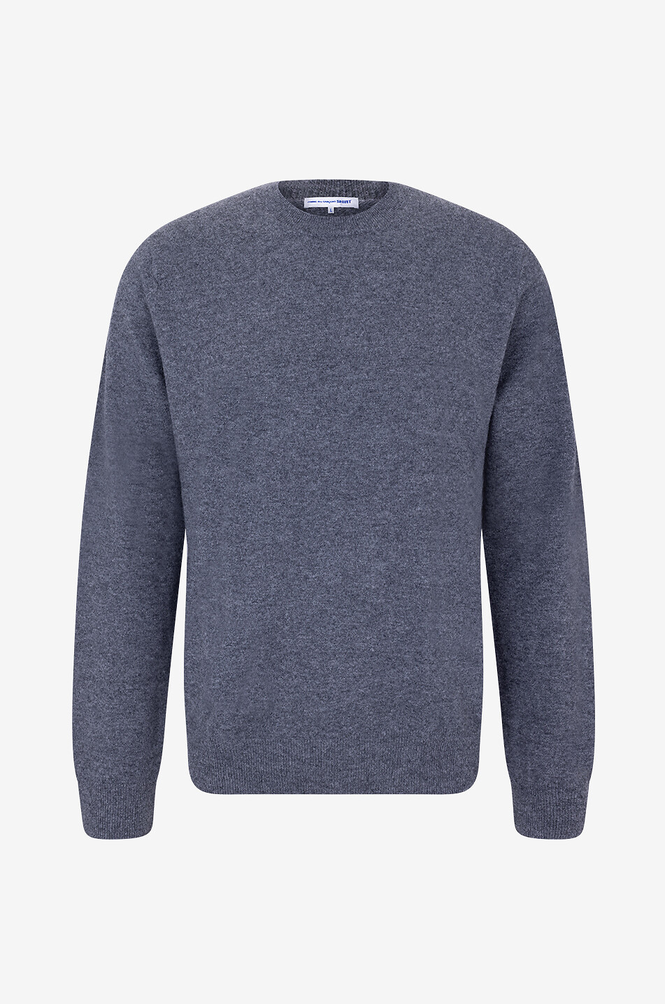 COMME DES GARCONS SHIRT Pullover mit Rundhalsausschnitt aus Wolle Herren GRAU 1