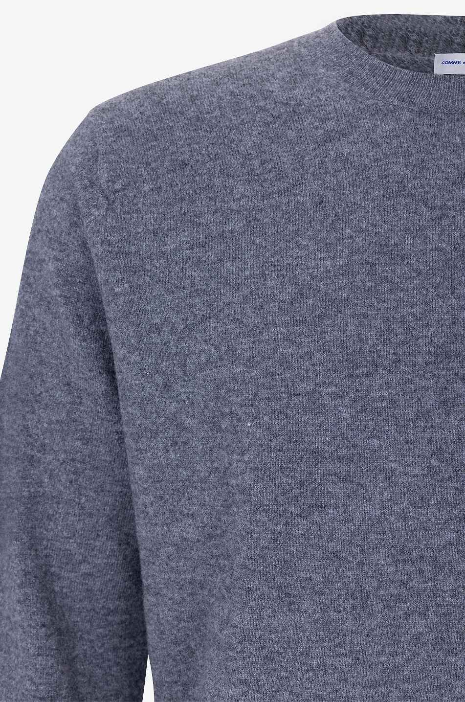 COMME DES GARCONS SHIRT Pullover mit Rundhalsausschnitt aus Wolle Herren GRAU 3