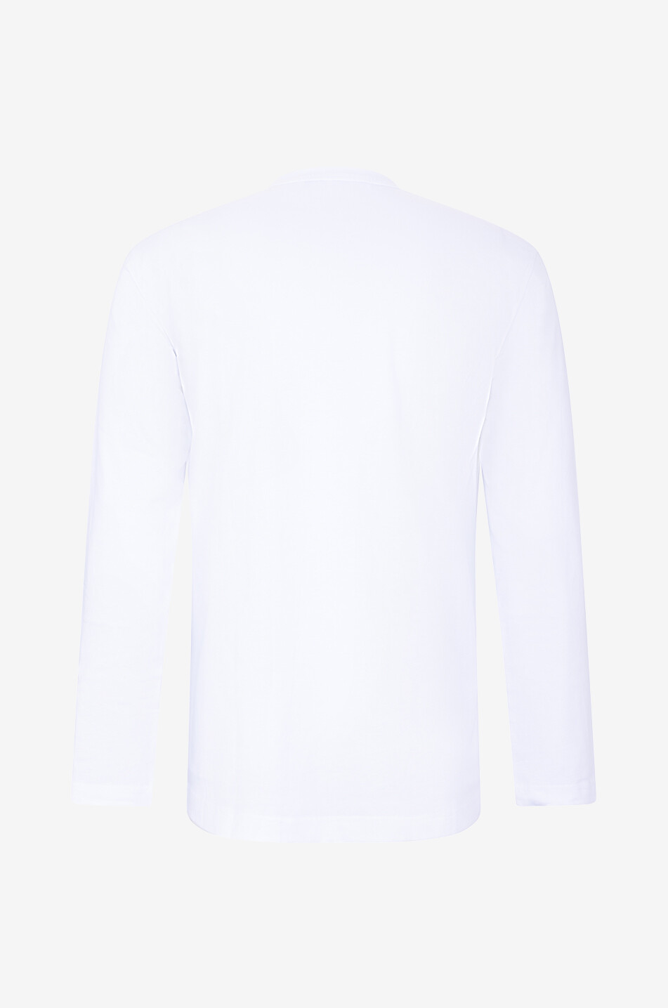 COMME DES GARCONS SHIRT T-shirt à manches longues en coton Homme BLANC 2