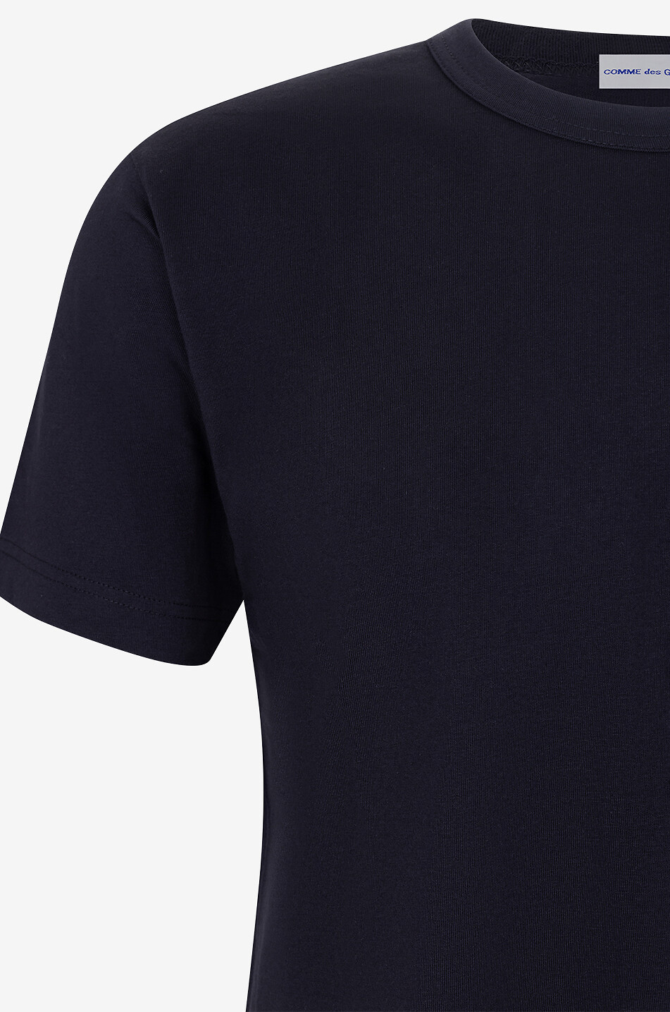 COMME DES GARCONS SHIRT Kurzärmeliges T-Shirt aus Baumwolle Herren SCHWARZ 3