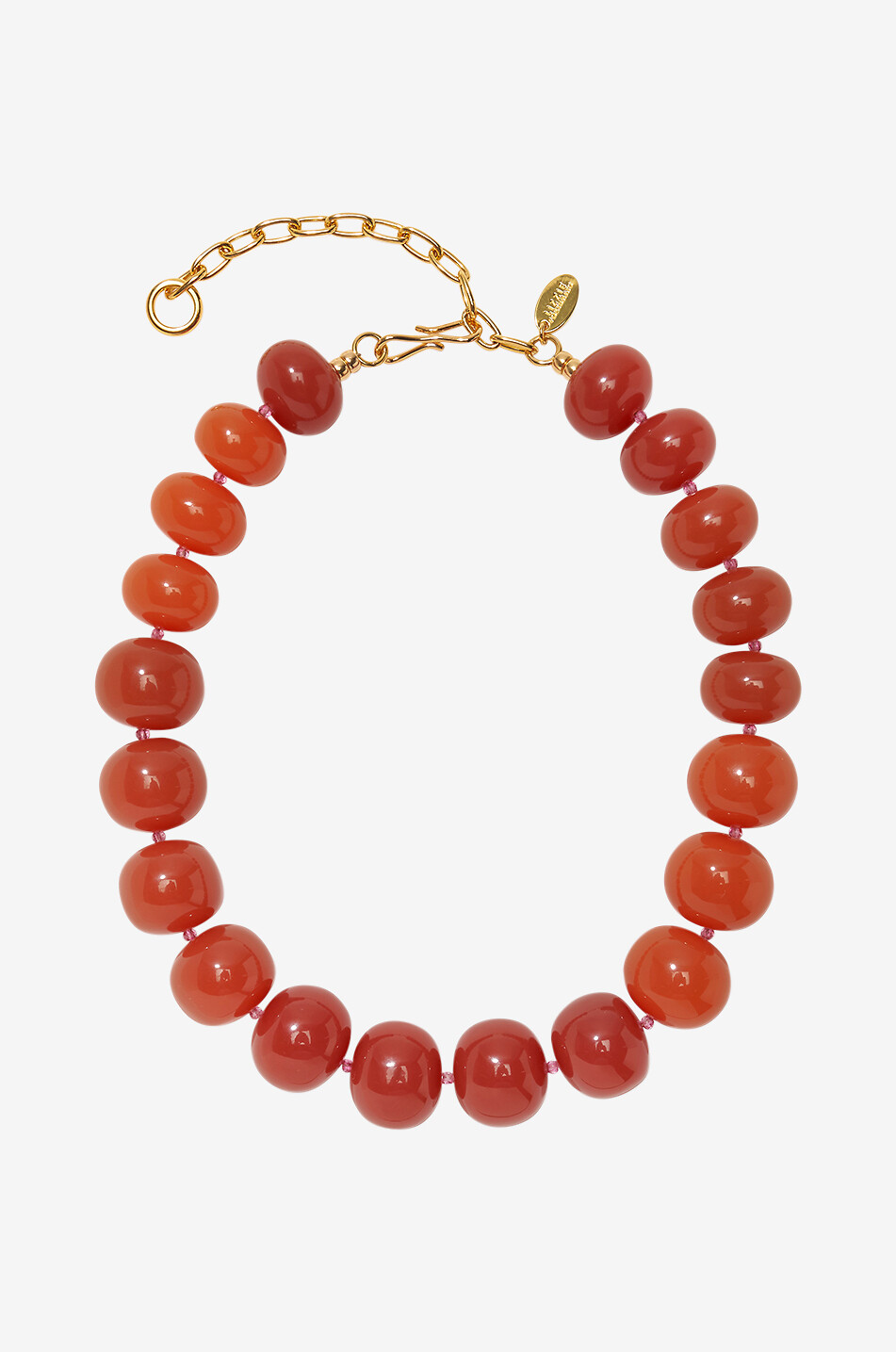 Collier en perles de résine Olympia