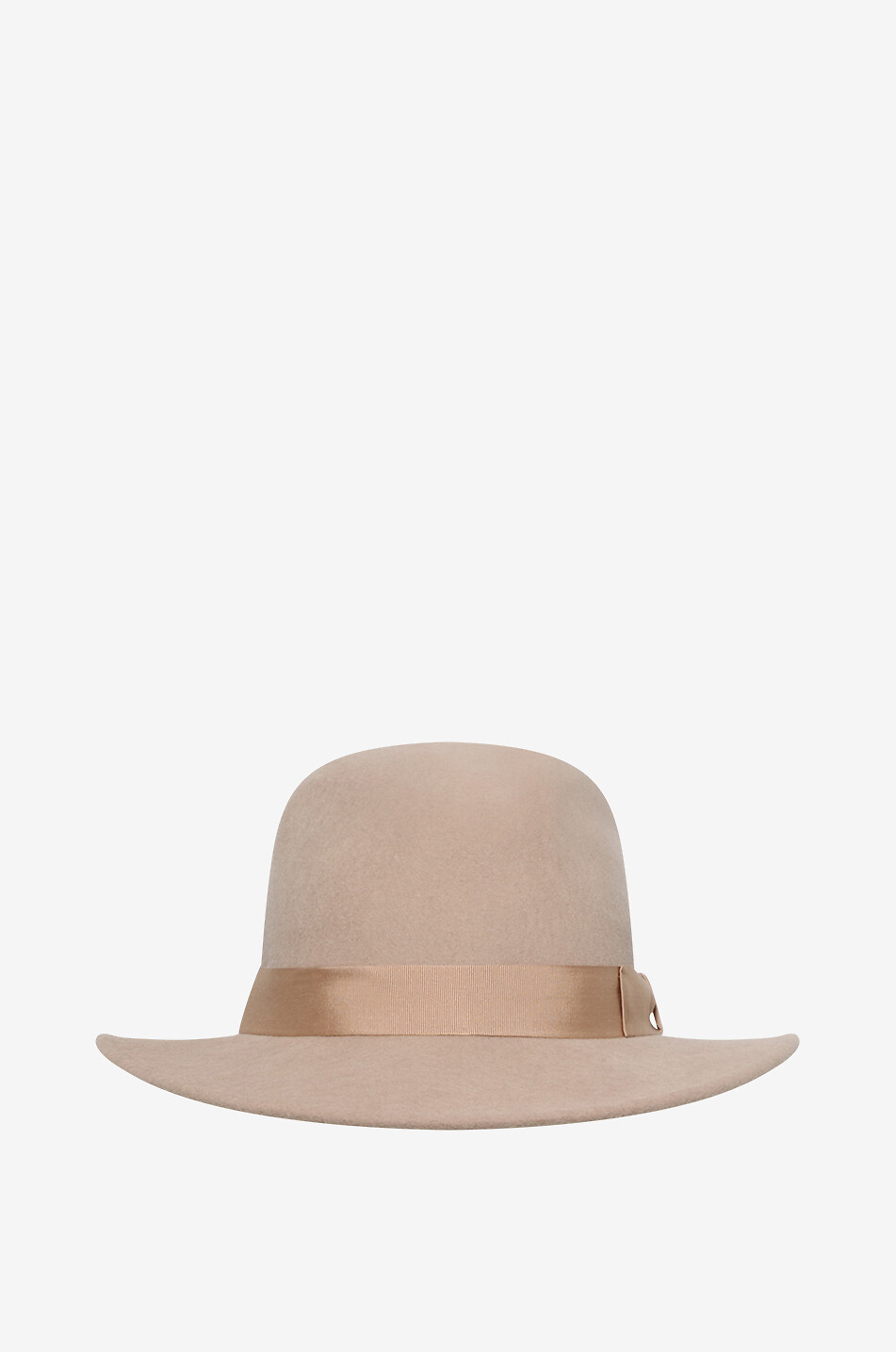 BORSALINO Piemonte Traveller merino wool hat Men Light beige 1