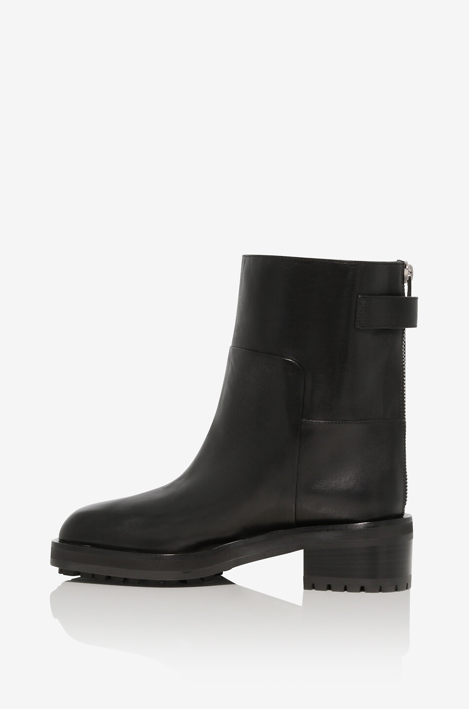 Bottines en cuir lisse Brooklyn 50