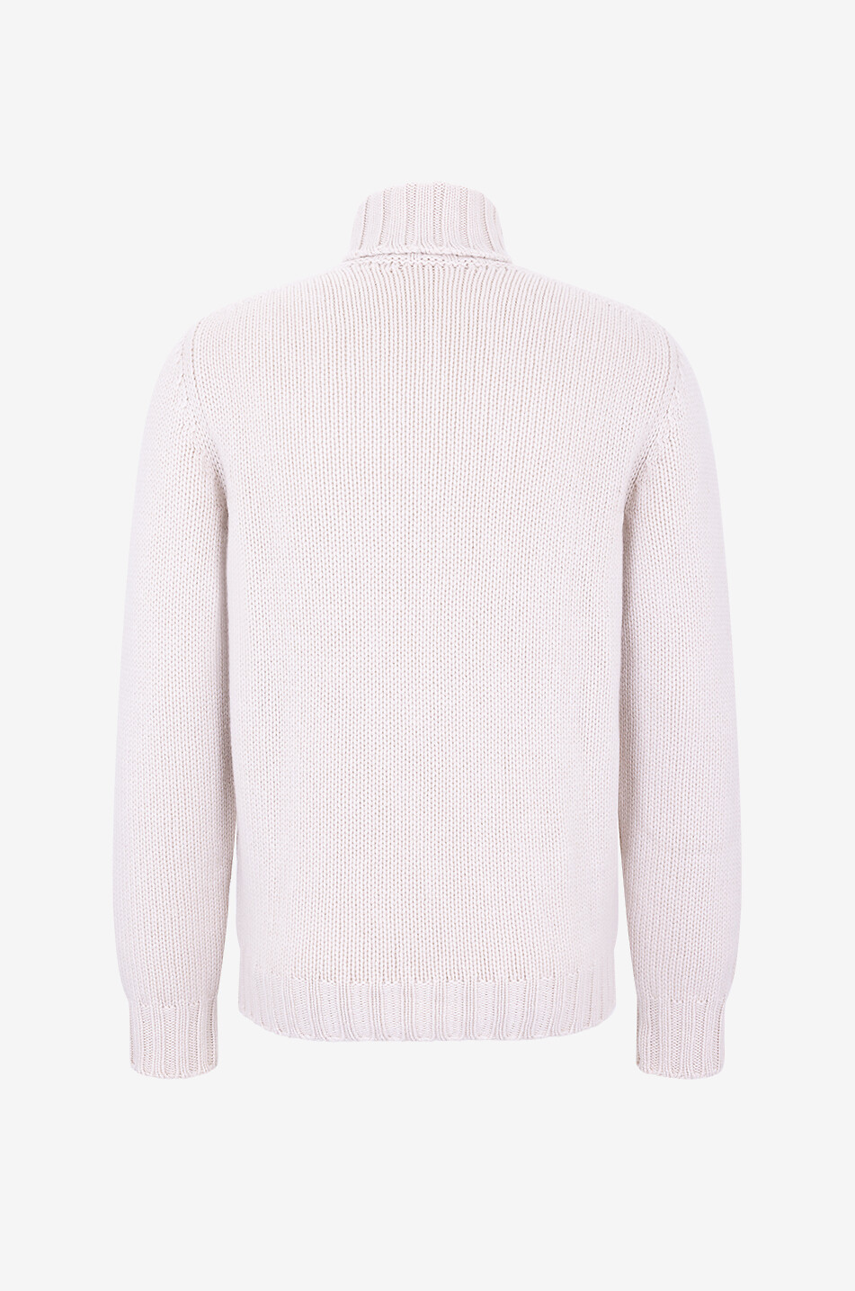FEDELI Pullover mit Rollkragen aus Kaschmir Herren Hellbeige 2