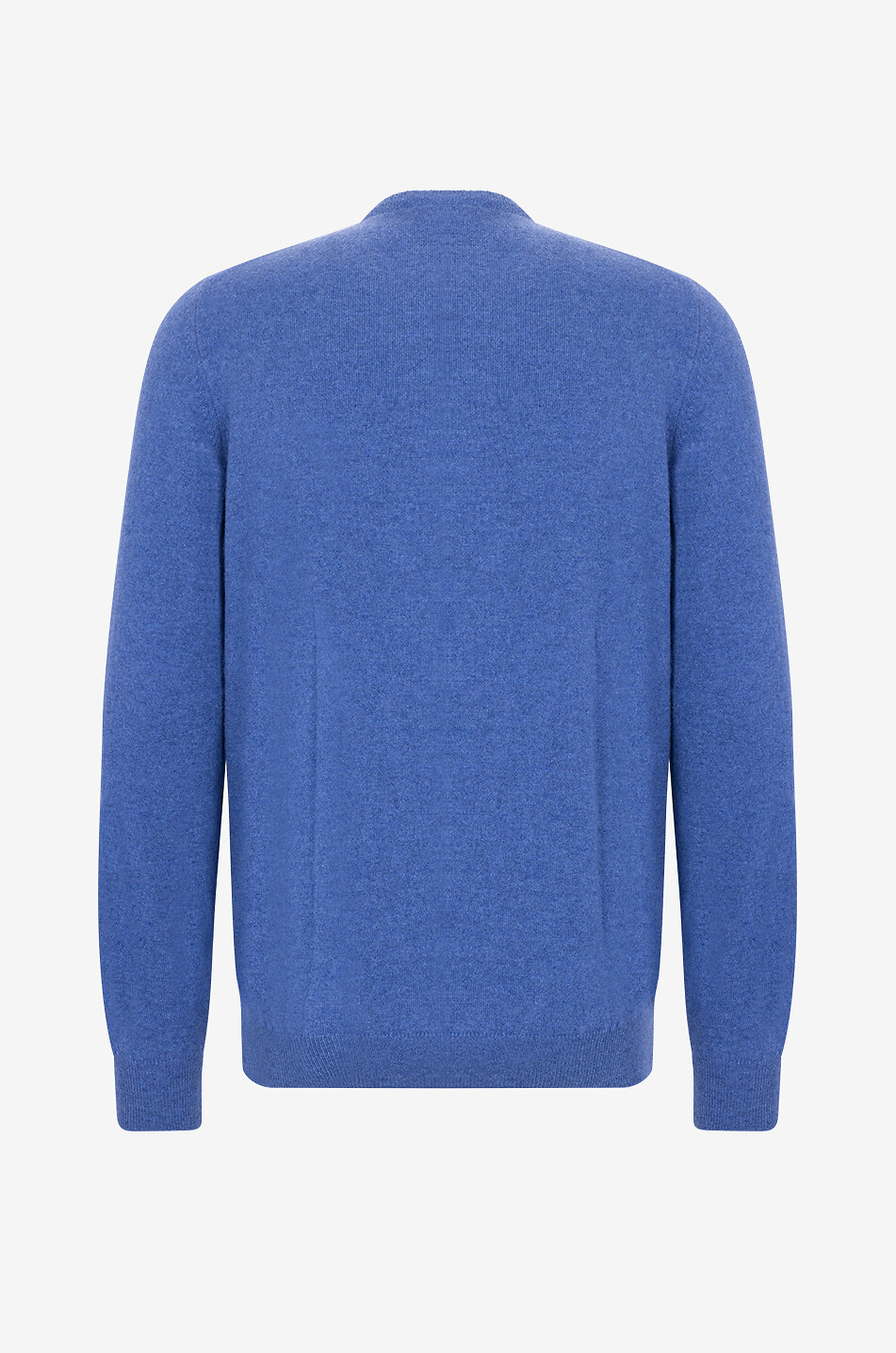 FEDELI Pullover mit Rundhalsausschnitt aus Kaschmir Argentina Herren MITTELBLAU 2