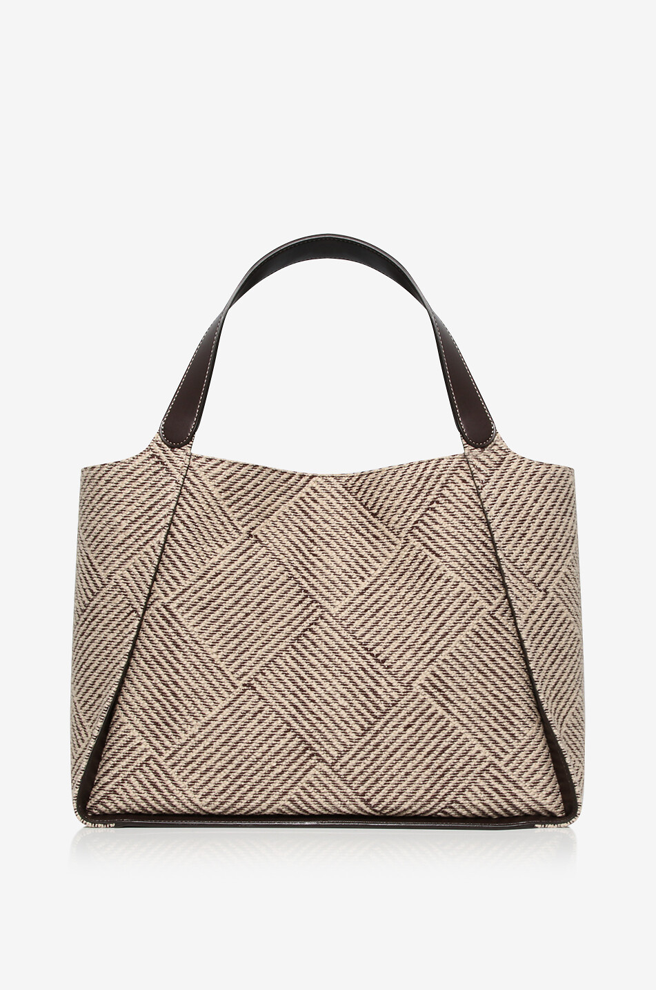 Shopper aus Jacquard Stella Logo Large