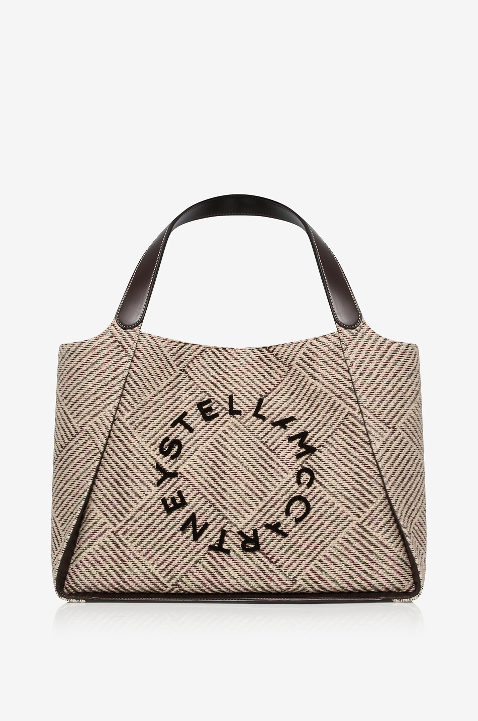 Shopper aus Jacquard Stella Logo Large