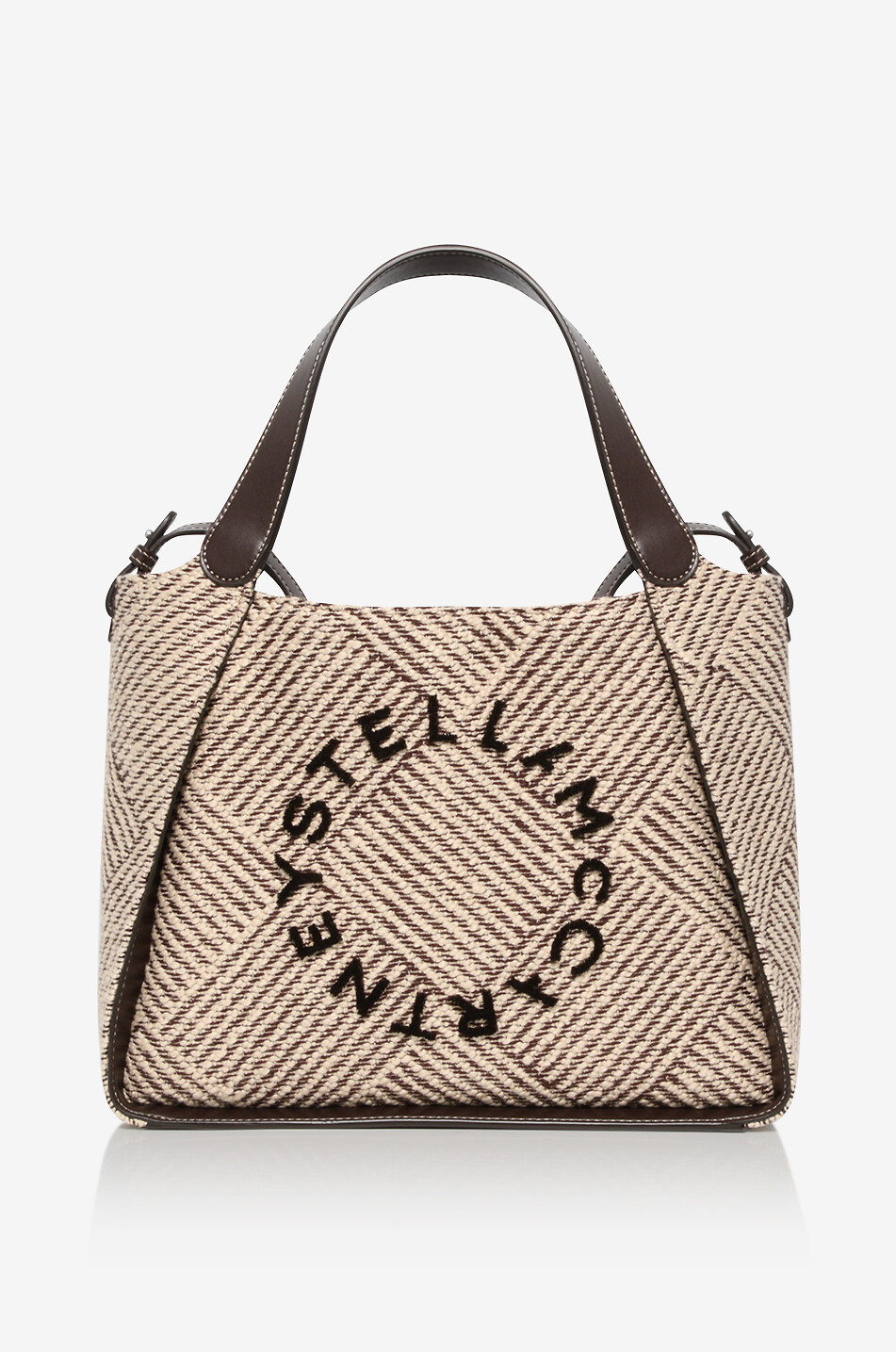 Shopper aus Jacquard Stella Logo
