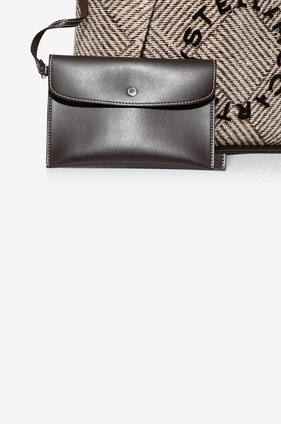 Shopper aus Jacquard Stella Logo