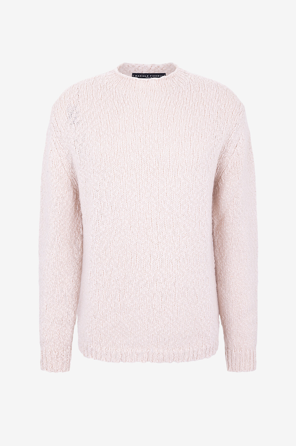 Pull à col rond en laine