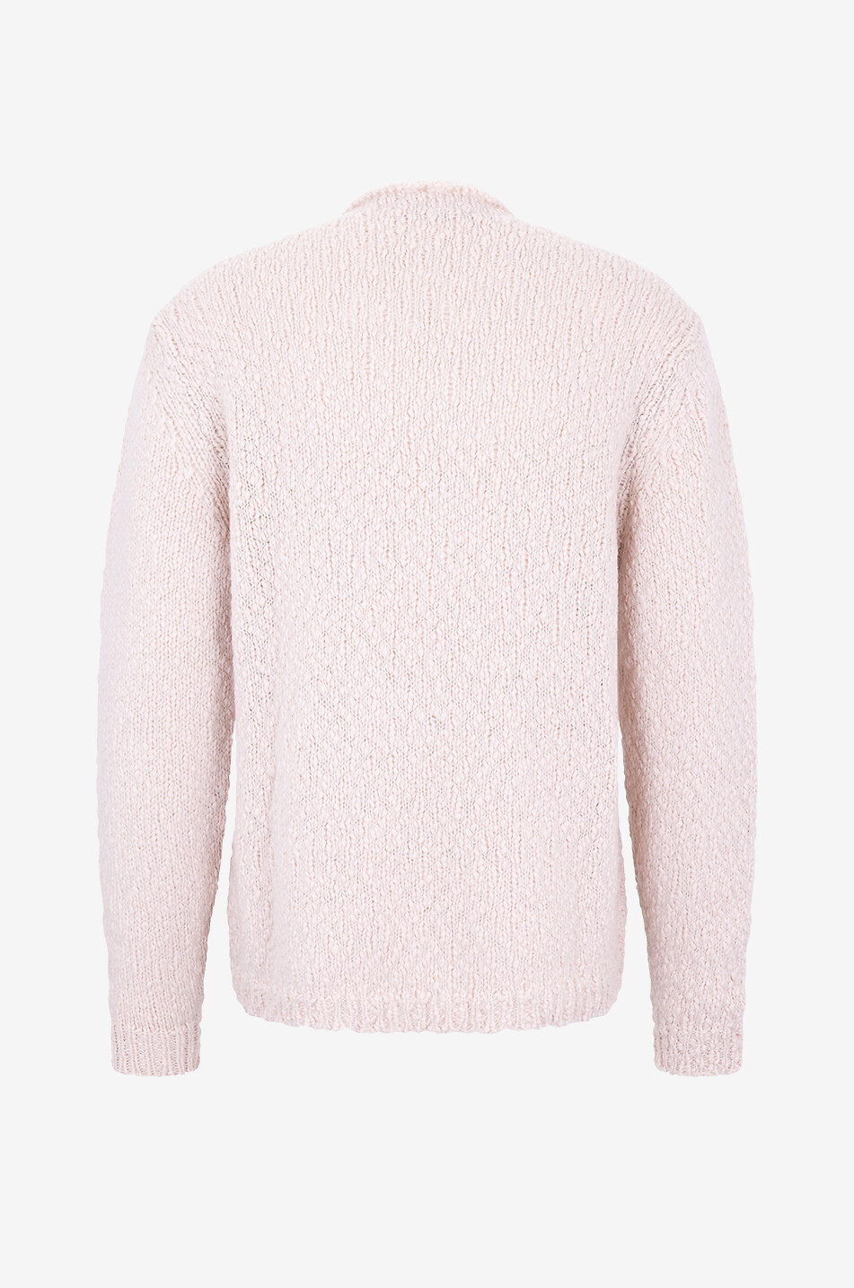 Pullover mit Rundhalsausschnitt aus Wolle