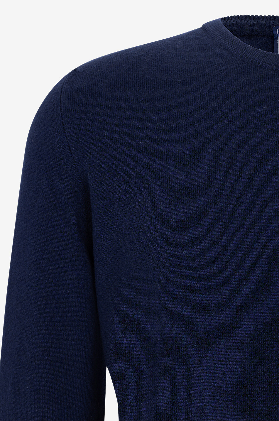 FEDELI Pullover mit Rundhalsausschnitt aus Kaschmir Argentina Herren DUNKELBLAU 3