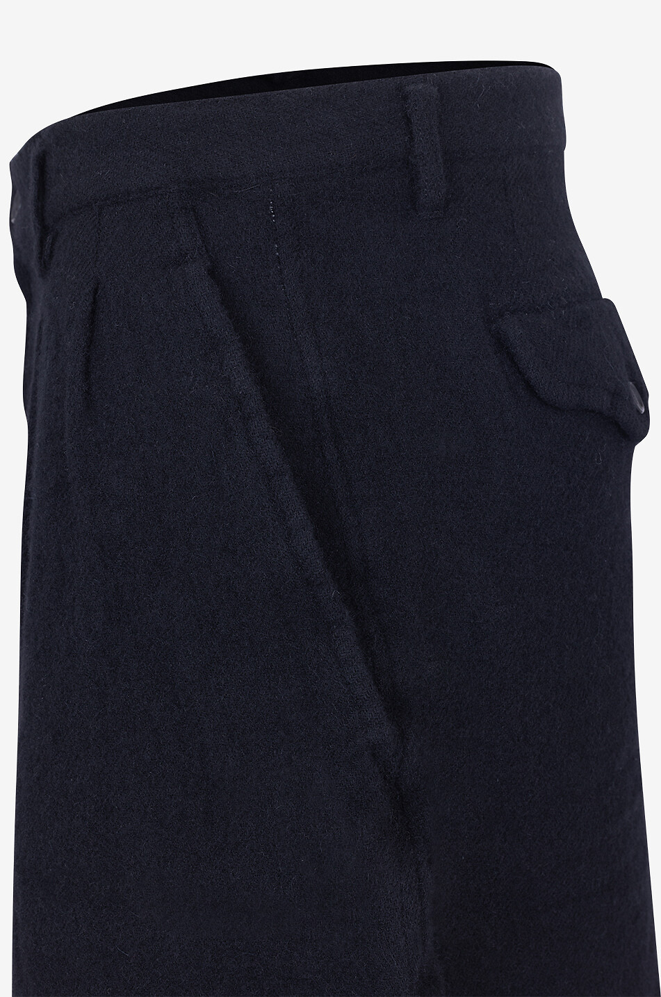 COMME DES GARCONS SHIRT Wool Bermuda shorts Men BLACK 3