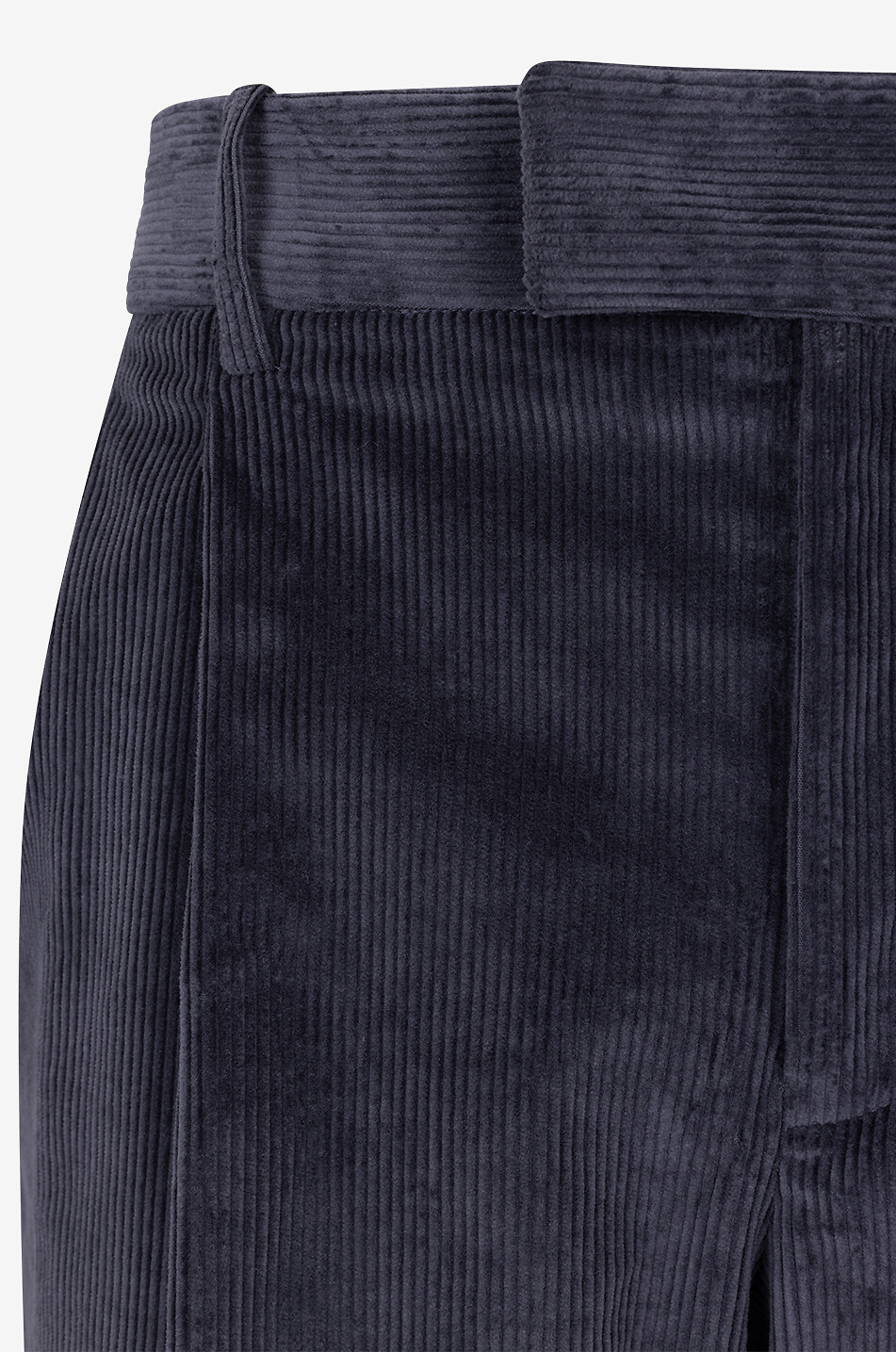 DROLE DE MONSIEUR Pantalon à pinces en velours côtelé Homme GRIS FONCÉ 6