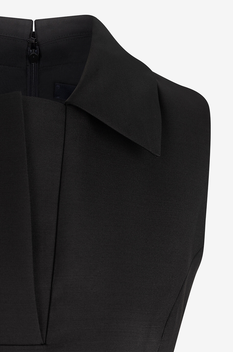 JACQUEMUS Top sans manches à basque Le Haut Spalla Femme NOIR 3