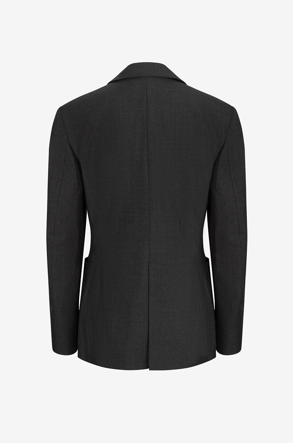 Taillierter einreihiger Wollmix-Blazer