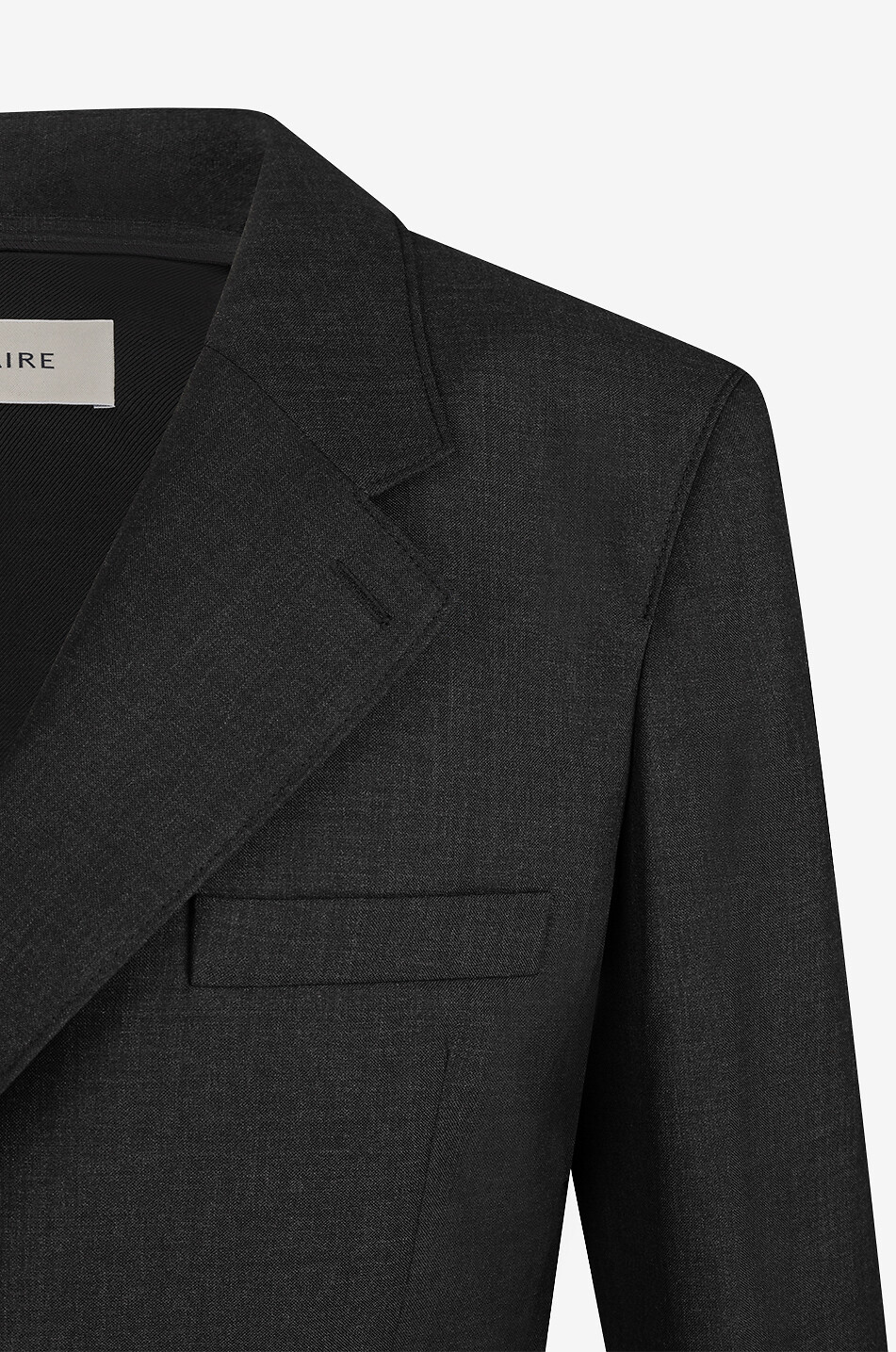 Taillierter einreihiger Wollmix-Blazer