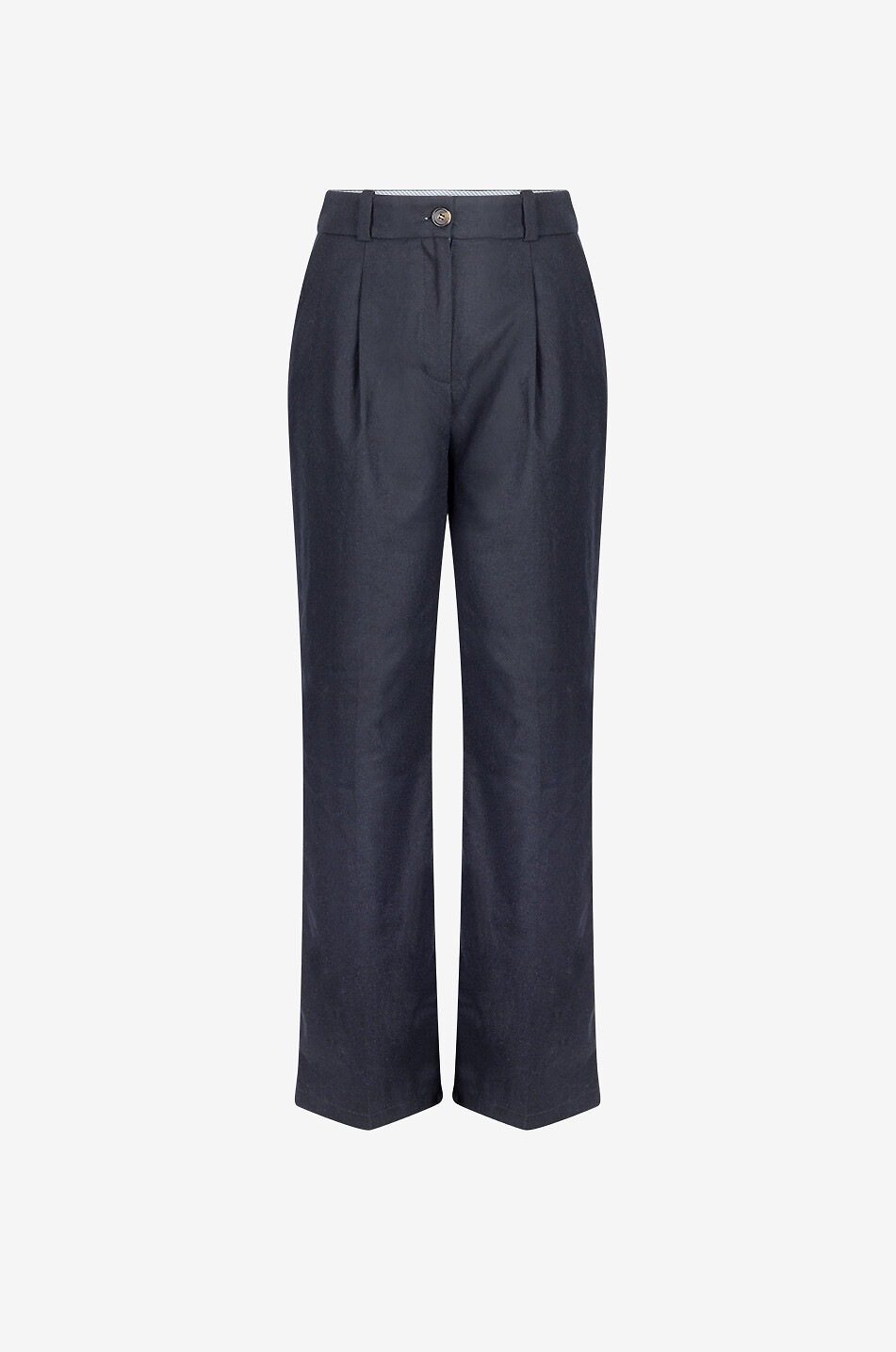BALZAC PARIS Ausgestellte Hose mit hohem Bund John Damen DUNKELBLAU 1