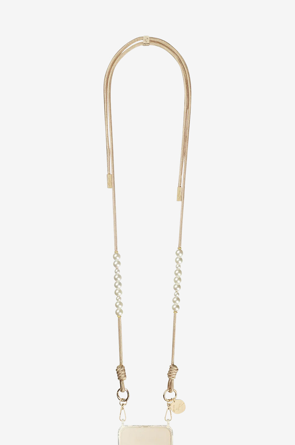 LACOQUEFRANCAISE Smartphone-Kordel mit Perlen Inaya Damen GOLDEN 1