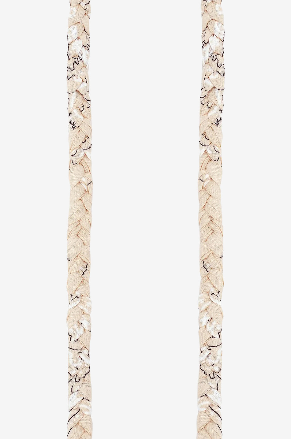 LACOQUEFRANCAISE Della braided bandana smartphone cord Women BEIGE 2