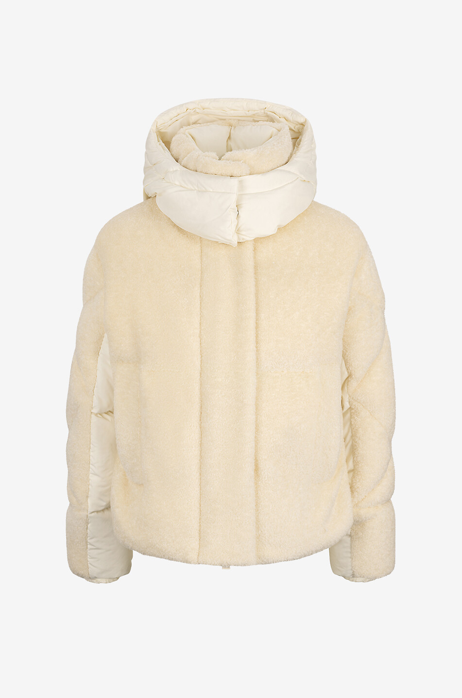 Brysur short plush down jacket