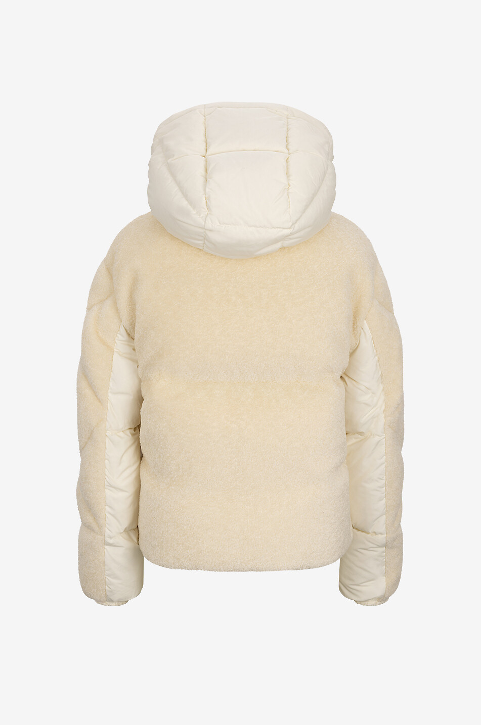 MONCLER Brysur short plush down jacket Women BEIGE 2